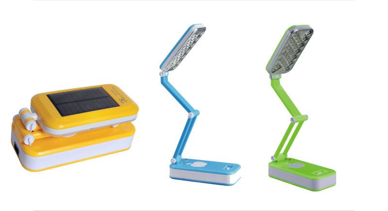 JA-1977 solar folding led reading lamp