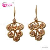 Luxury Gold Dangle Crystal Earrings Dangle Drop Long Earrings for Women Wedding Jewelry