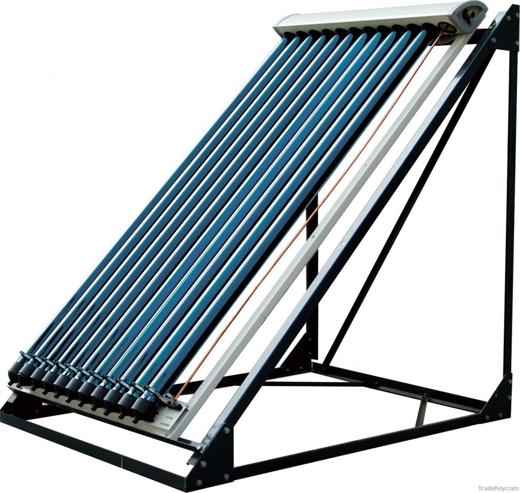 evacuated tube solar collector