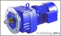 helical geared motor