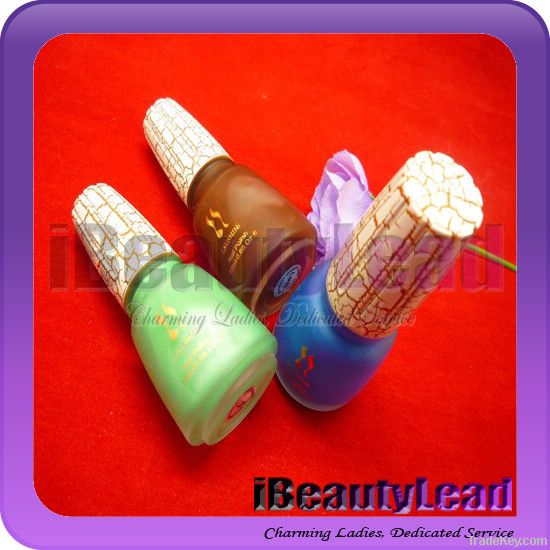 Beautyful nail polish crackle with 46 colors