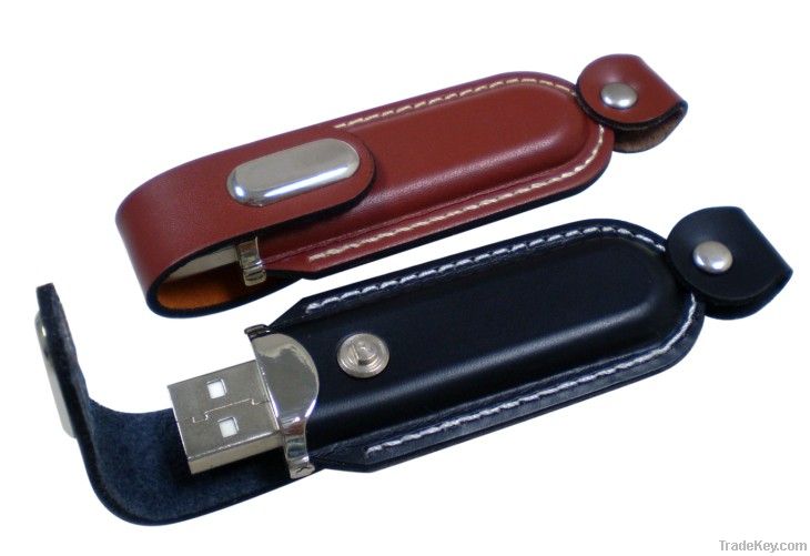 leather usb stick