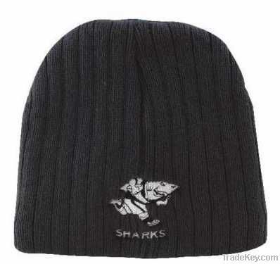 NEW Mens Knit Navy Beanie Hat