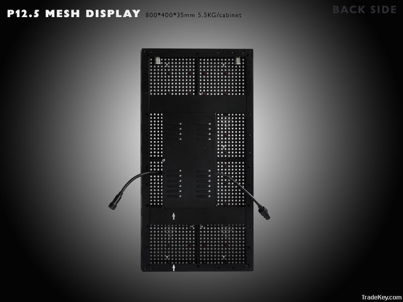 Transparent led display