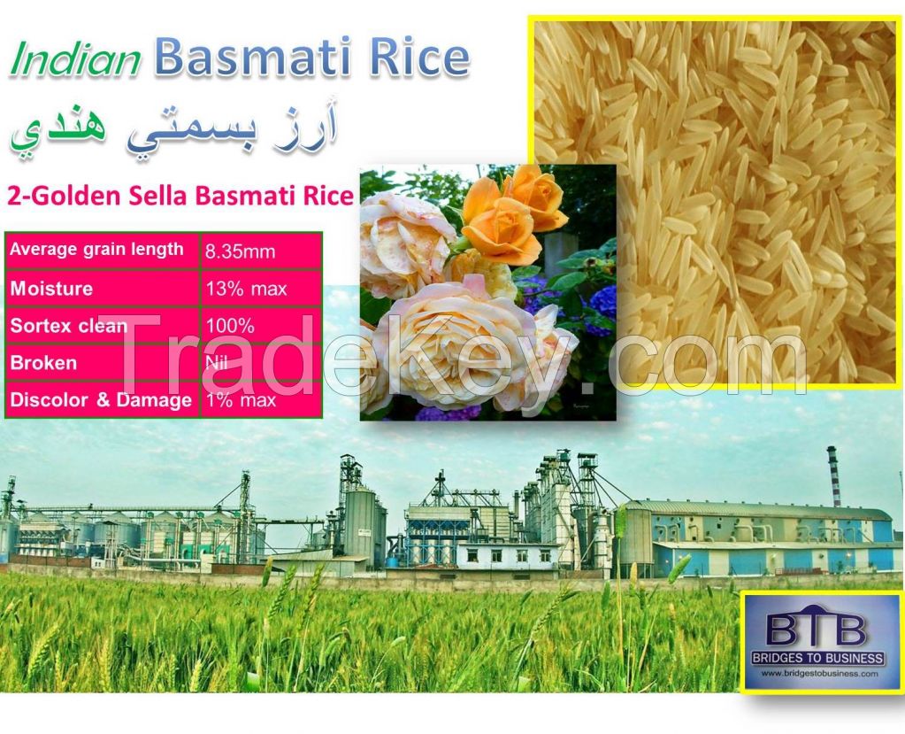 White Sella Basmati Rice