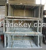 Scaffolding Plettac. 1010 qm used scaffolding