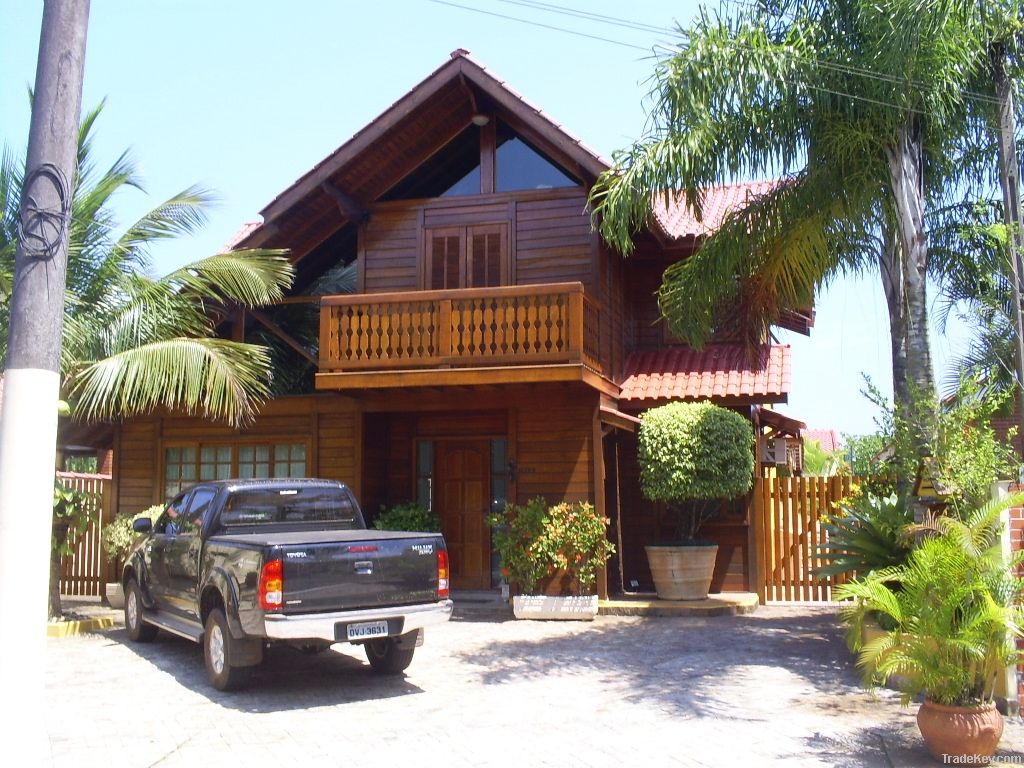 Wooden Chalet Home