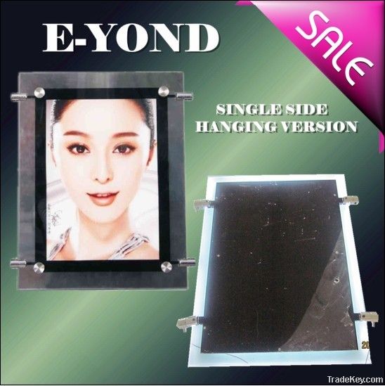 LED single side crystal Light box