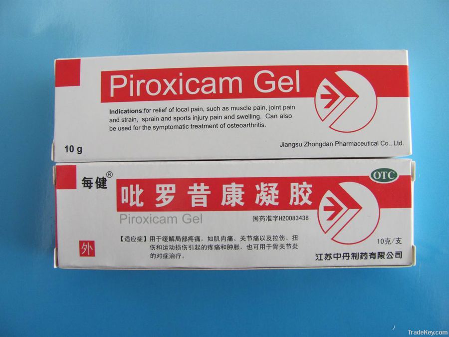 Piroxicam Gel