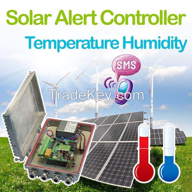 gsm sms solar temperature controller