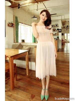 Wholesale Fashion Long Chiffon Dress