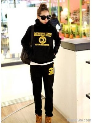 Wholsale Lady Long Sleeve Simple Casual Suit