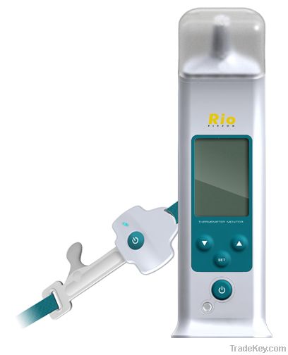 Wireless Body Temperature Monitoring with Ear Thermometer