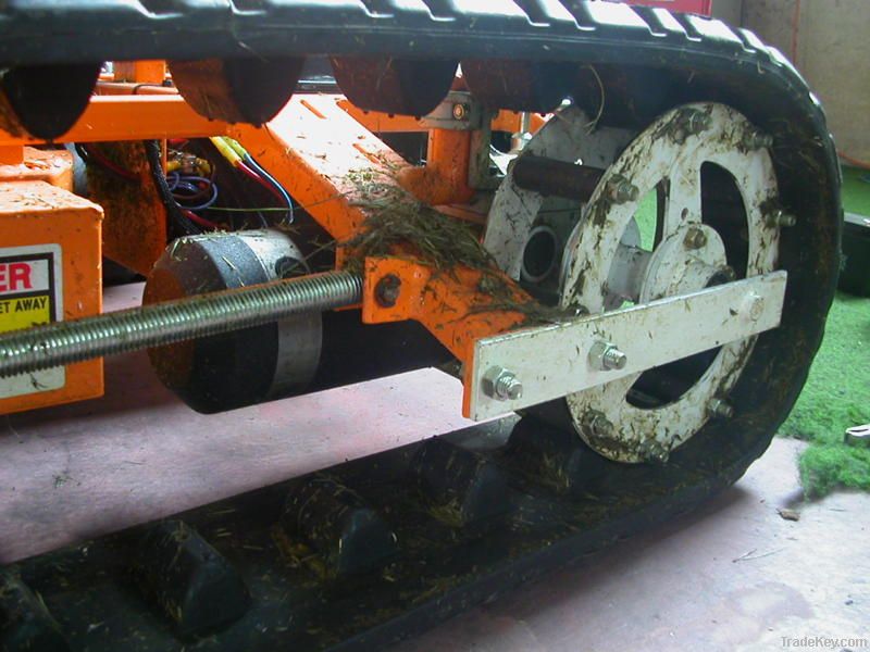 Rubber belt caterpillar crawler for Mower/Small machine