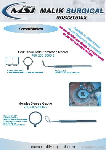 Ophthalmic Instruments