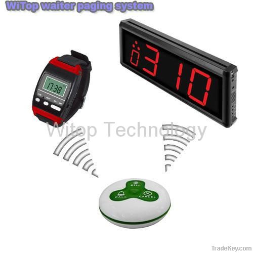 W-650 wireless call system wrist pager