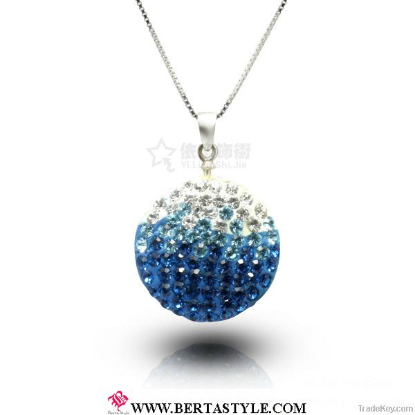 shamballa style pendant necklace BTAPD12002