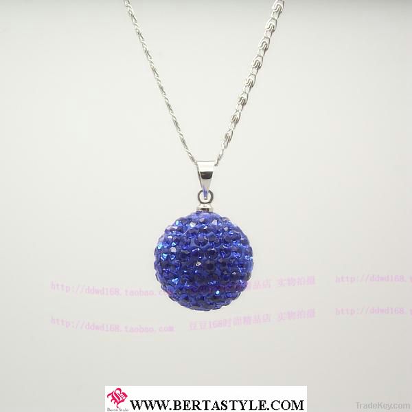 shamballa style pendant necklace BTAPD12002