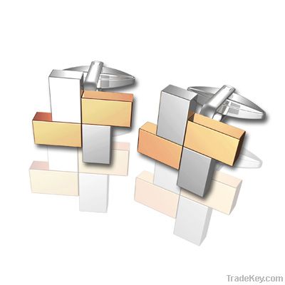 men stainless steel fashion design  cuff links