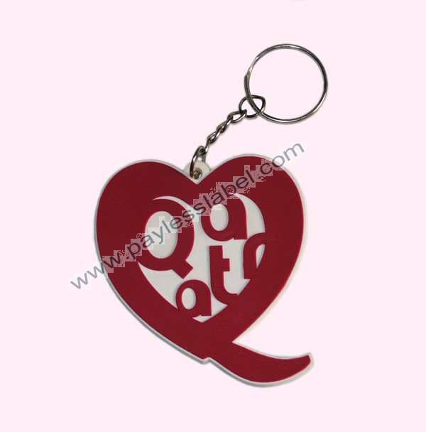 Soft pvc key chain