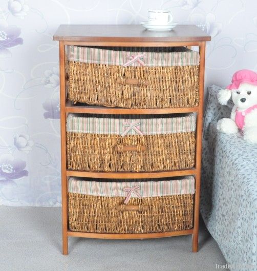 Rattan cabinet