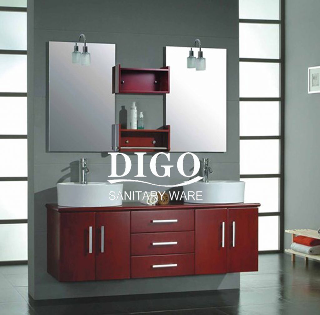 DG-2029 SOLID WOOD/PVC/STEEL/ BATHROOM CABINET VANITY