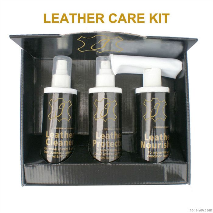 Leather Car Care Product with Pump Spray Bottle