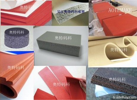 Silicone foam board