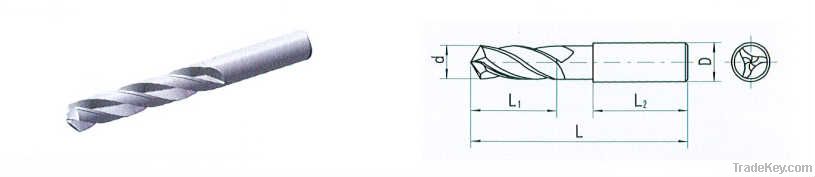 Solid Carbide Drills with Three Edges