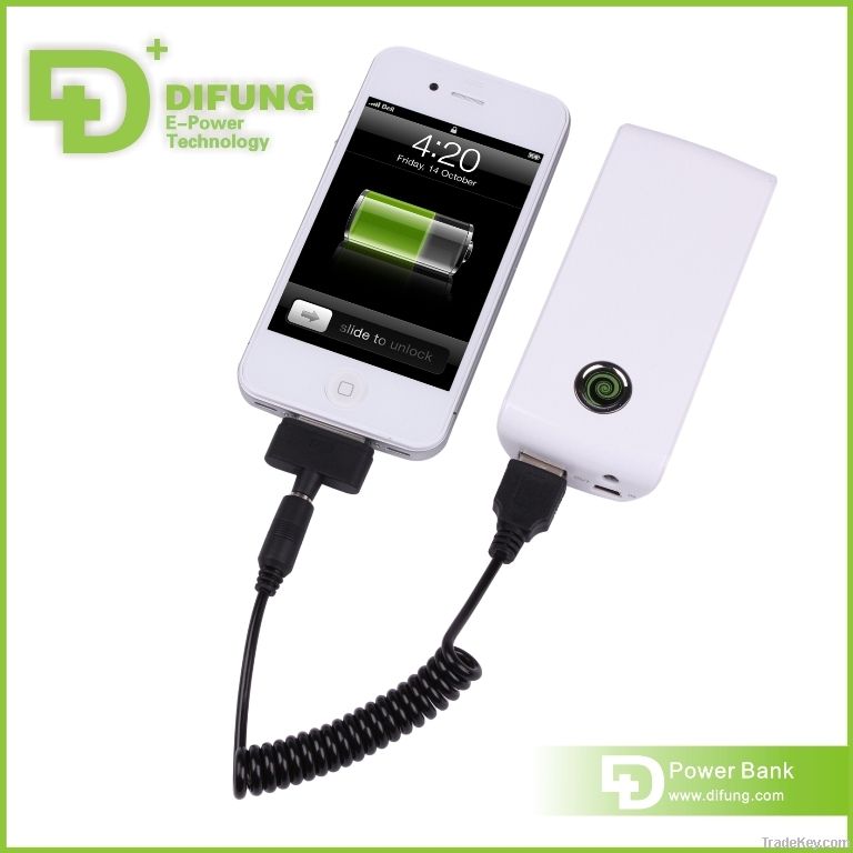 Unique Desgin by Difung 4400mah Universal Portable Power