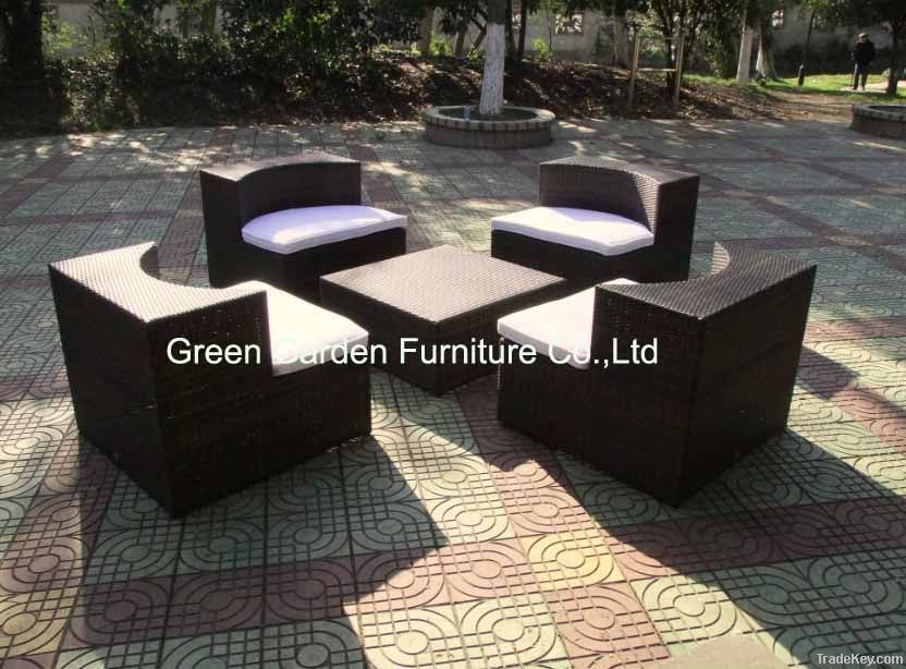 rattan garden furniture 0476