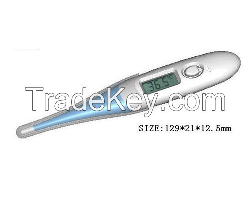 Digital flexible tip thermometer