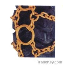 Multi-ring skidder chain