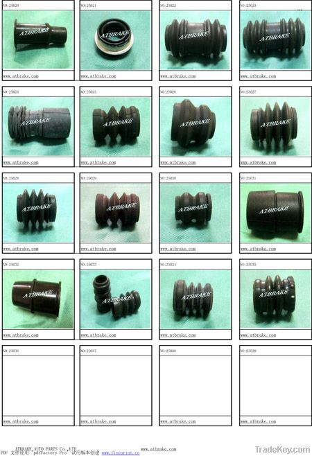 BUSHING RUBBER, DUST CAP, PLAST CAP