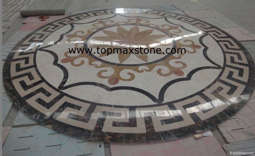 marble&granite waterjet medallion pattern