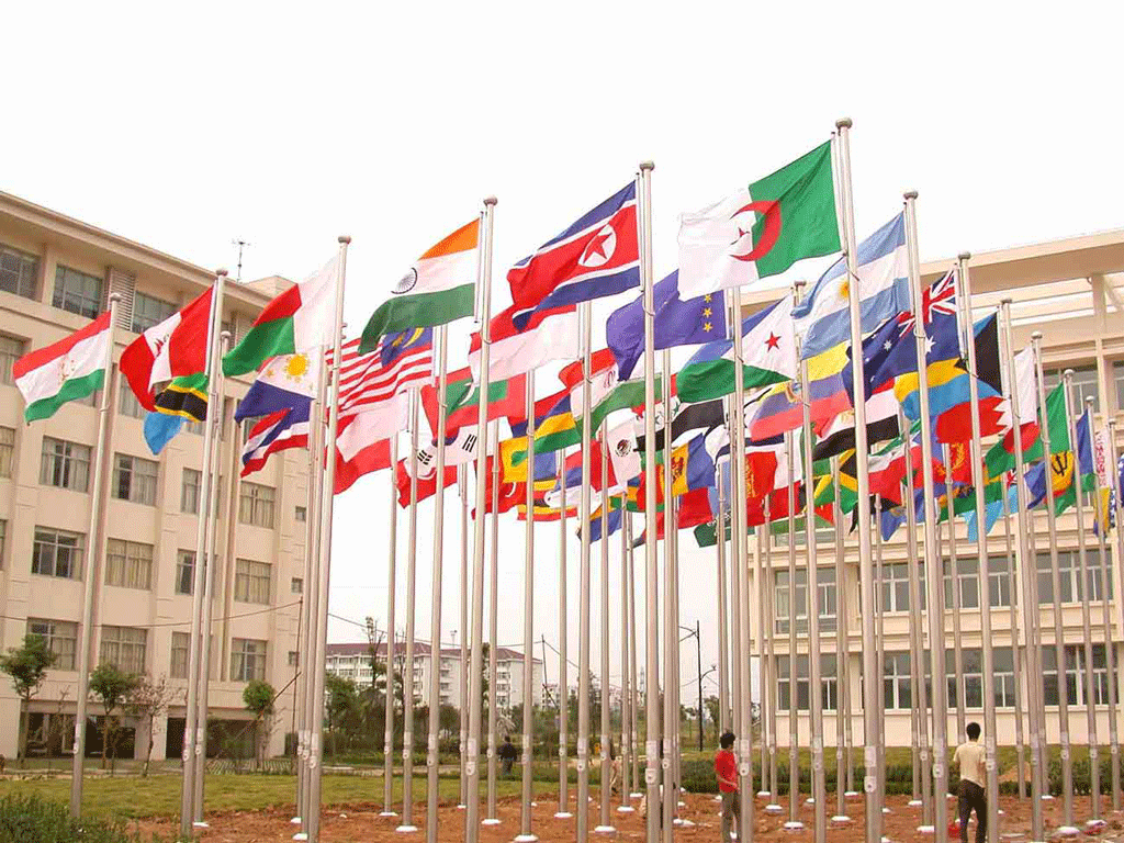 aluminium flagpole