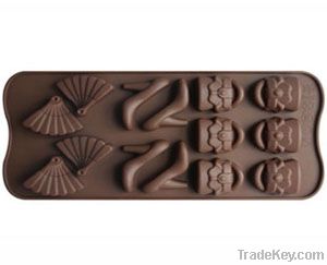 Silicone chocolate mould