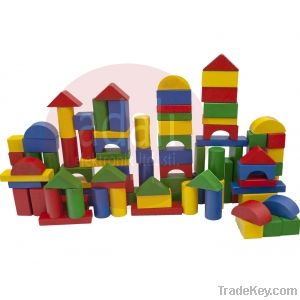 Organic Wooden Toys - Mini Blocks