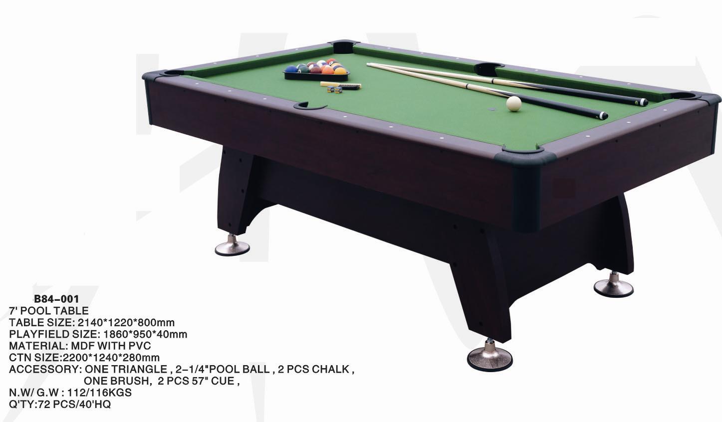 pool table