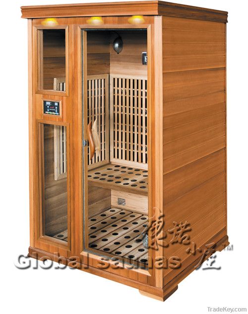 infrared sauna room for 2 person