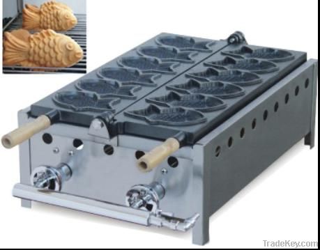 semi-automatic gas fish-shaped waffle baker