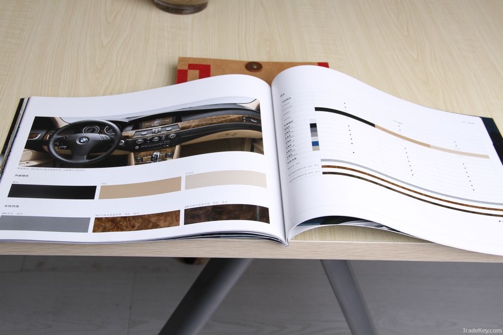 Hardcover professional book printing catalog print Brochure prints