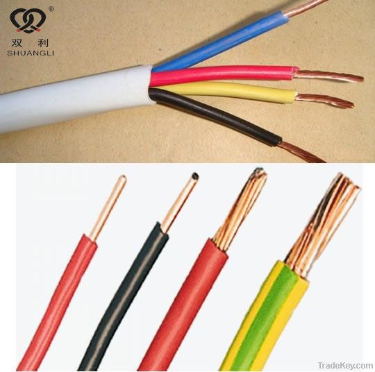 450/750V, 0.6/1KV PVC insulated Electrical wires,