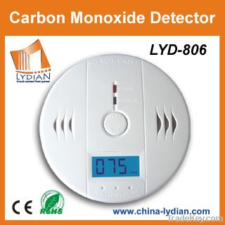 Wholesale CO Detector With 3 Digital LCD Display