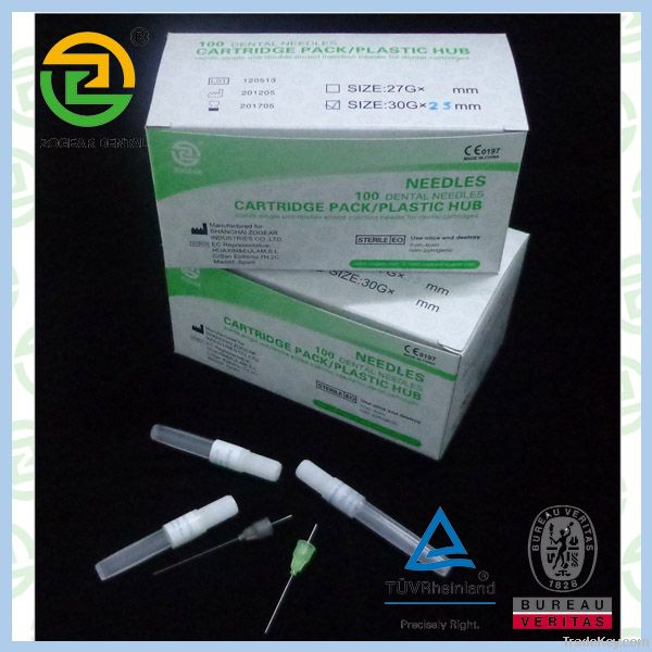 Sterilized dental needle