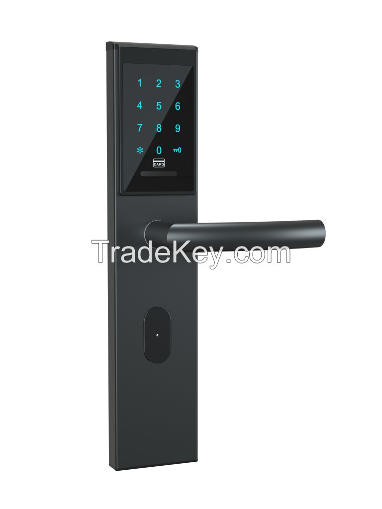 Wholesale keypad digital password RFID card hotel apartment theftproof door lock