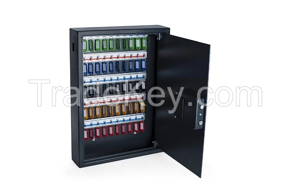 electronic keypad lock key storaging cabinet with 110 positions