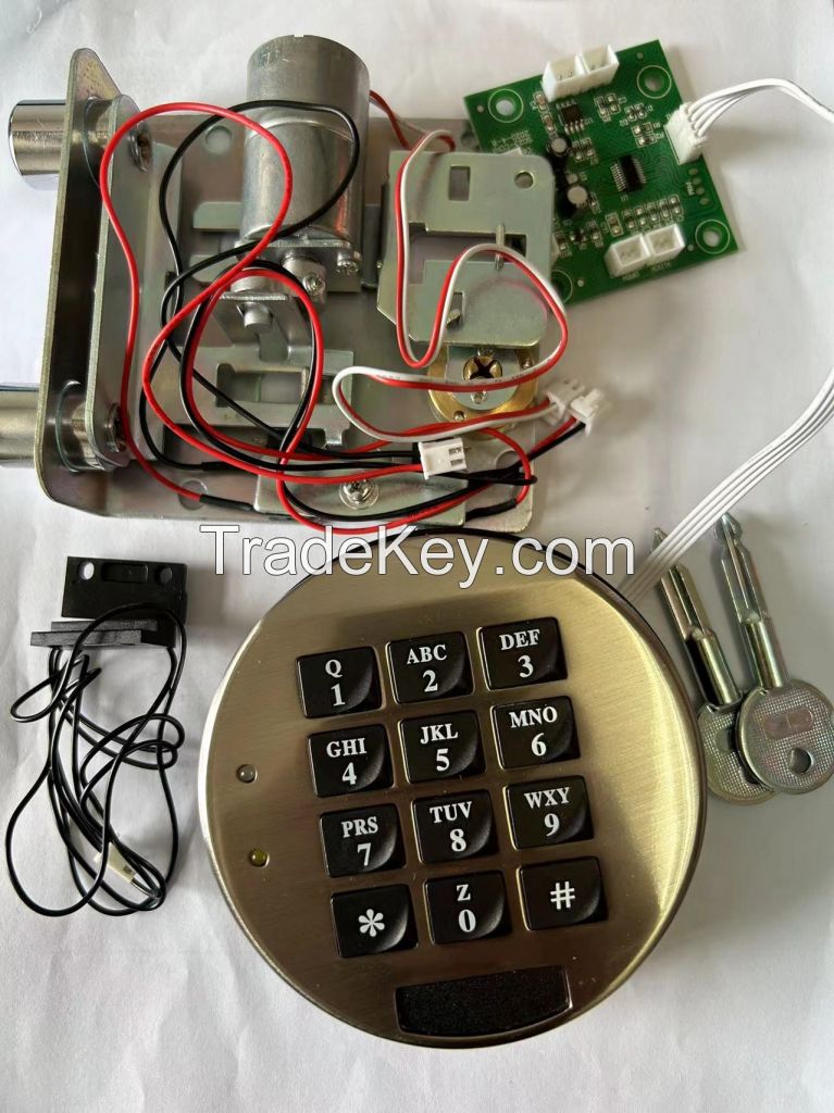 keypad metal panel lock safe lock