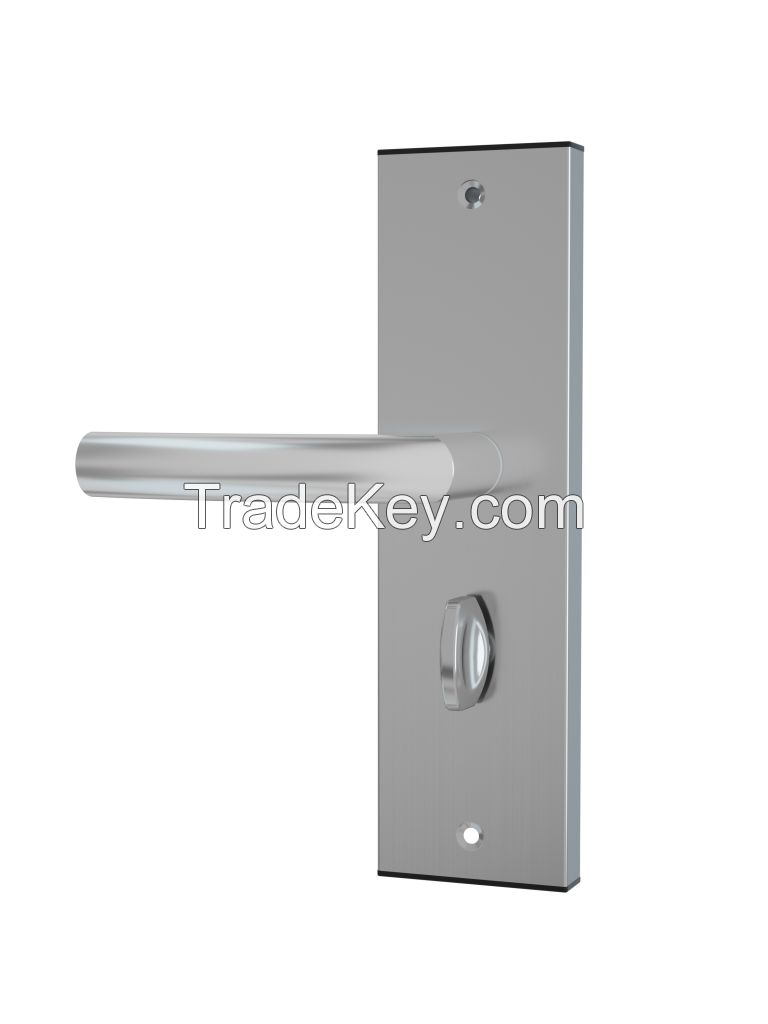 Cheap keyless stainless steel contactless RFID card hotel motel door locks key backup