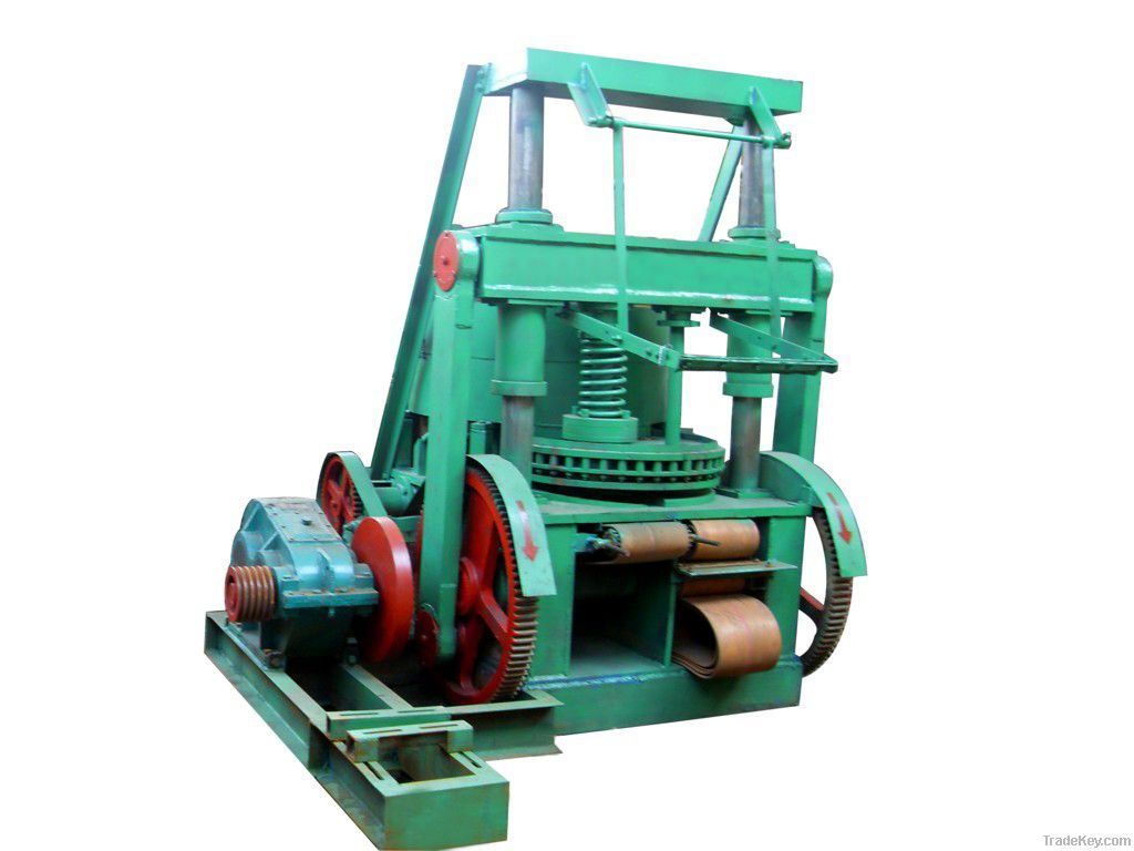 wood briquette production line